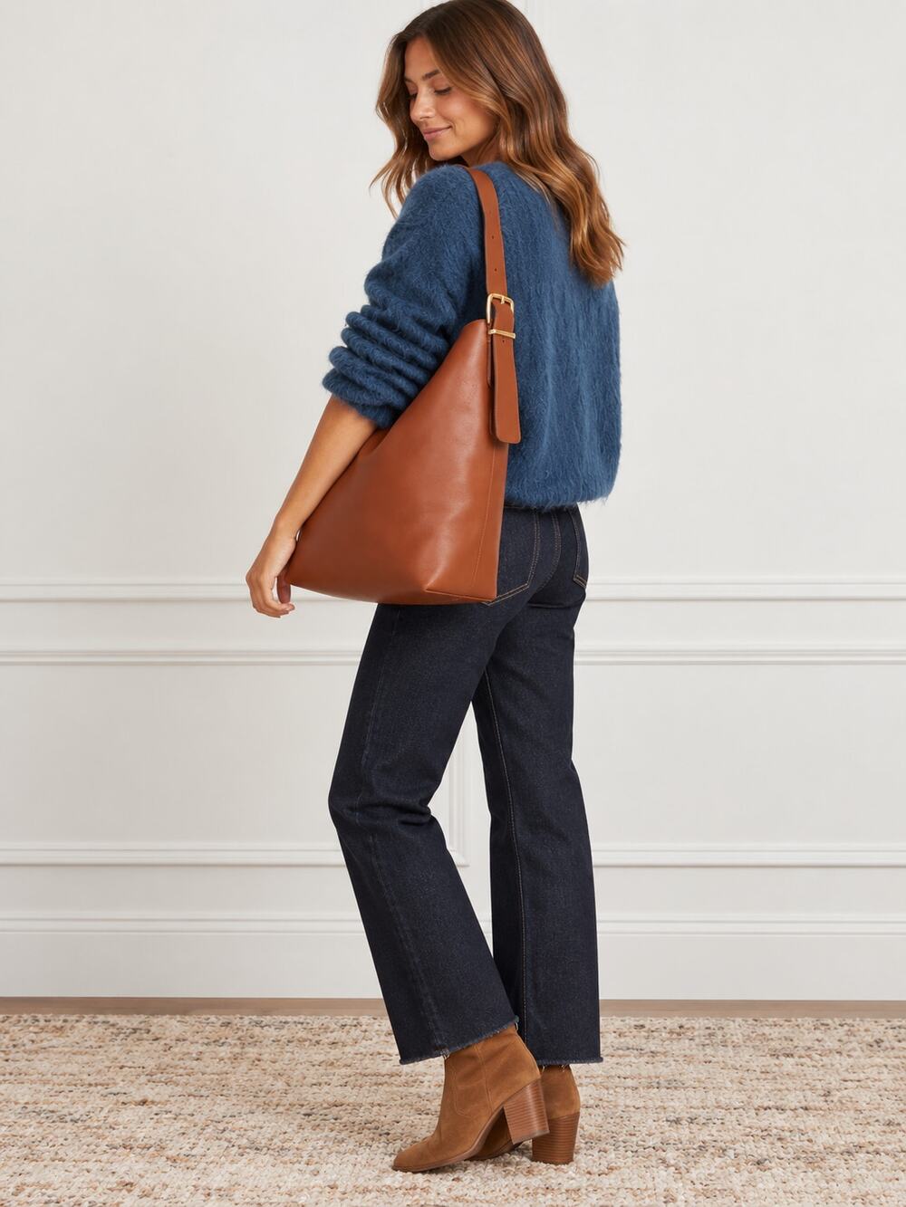 Madewell The Essential Bucket Tote Warm Cinnamon $198